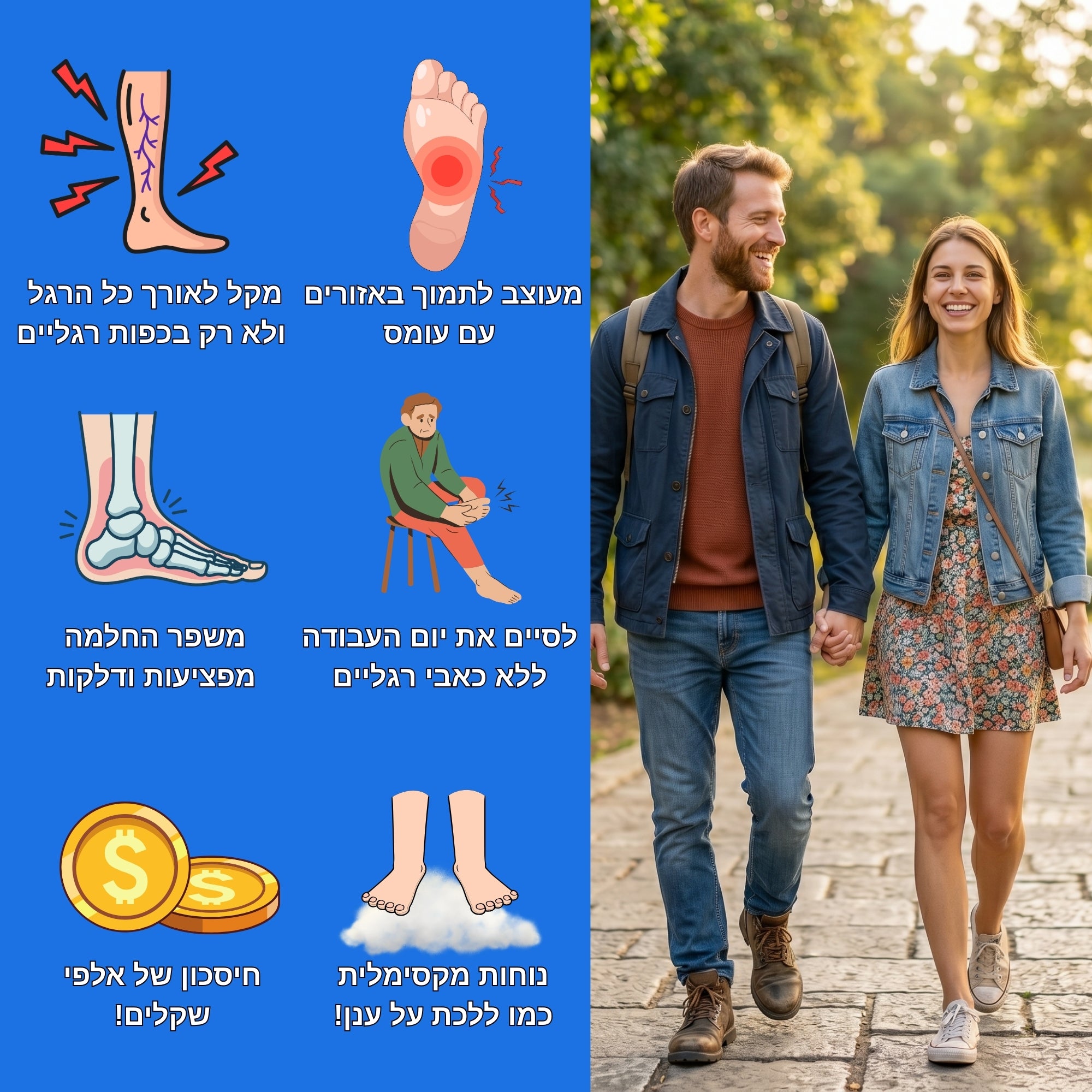 ZenStep - המדרס שמבין את כף הרגל שלך