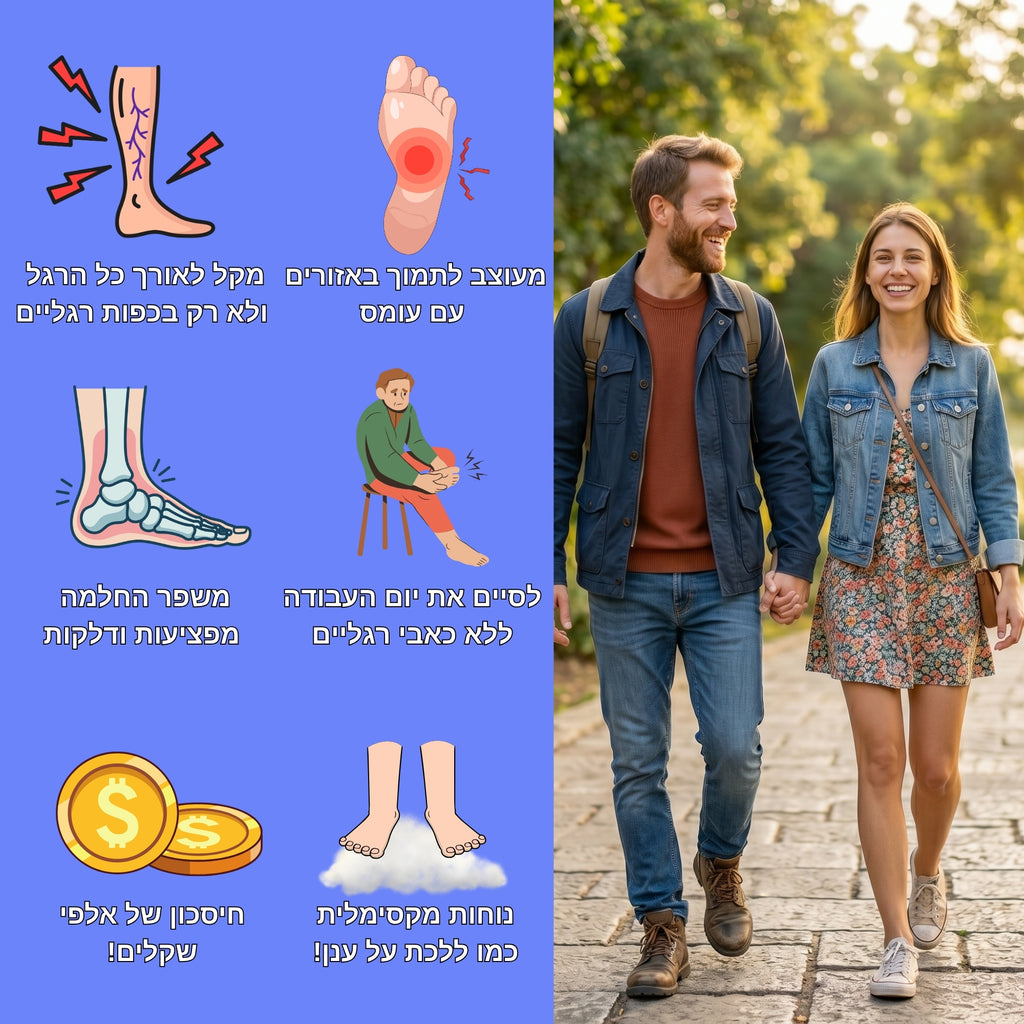 ZenStep - המדרס שמבין את כף הרגל שלך