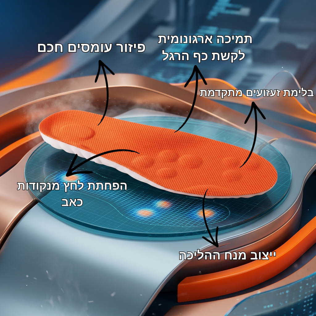 ZenStep - המדרס שמבין את כף הרגל שלך
