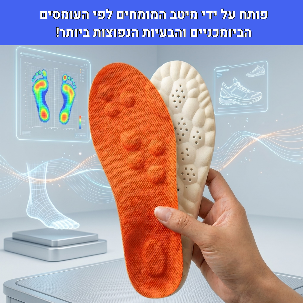 ZenStep - המדרס שמבין את כף הרגל שלך